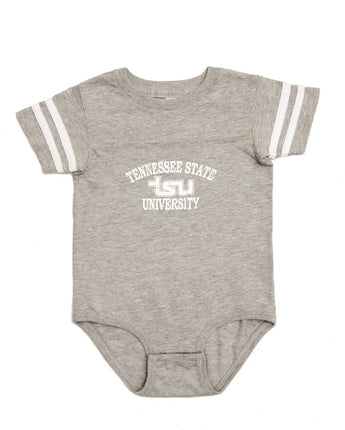 TSU Vintage Jersey Baby One Piece (Heather Gray)