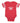 TSU Vintage Jersey Baby One Piece (Heather Red)