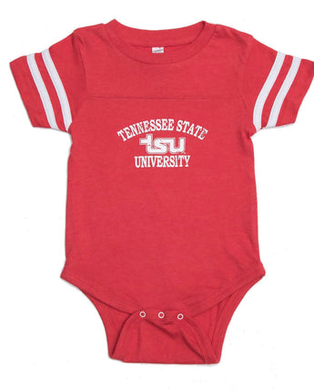 TSU Vintage Jersey Baby One Piece (Heather Red)