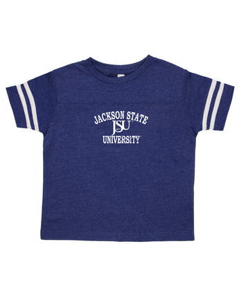 JSU Vintage Jersey T-Shirt (Heather Navy Blue)